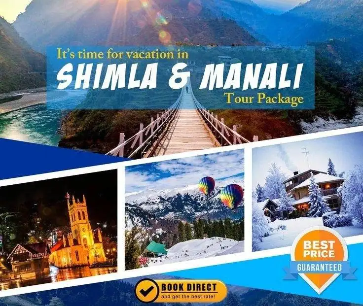 Shimla Manali Tour Package from Delhi at ₹14,500 – Book Now