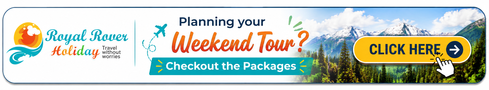 weekend tour CTA