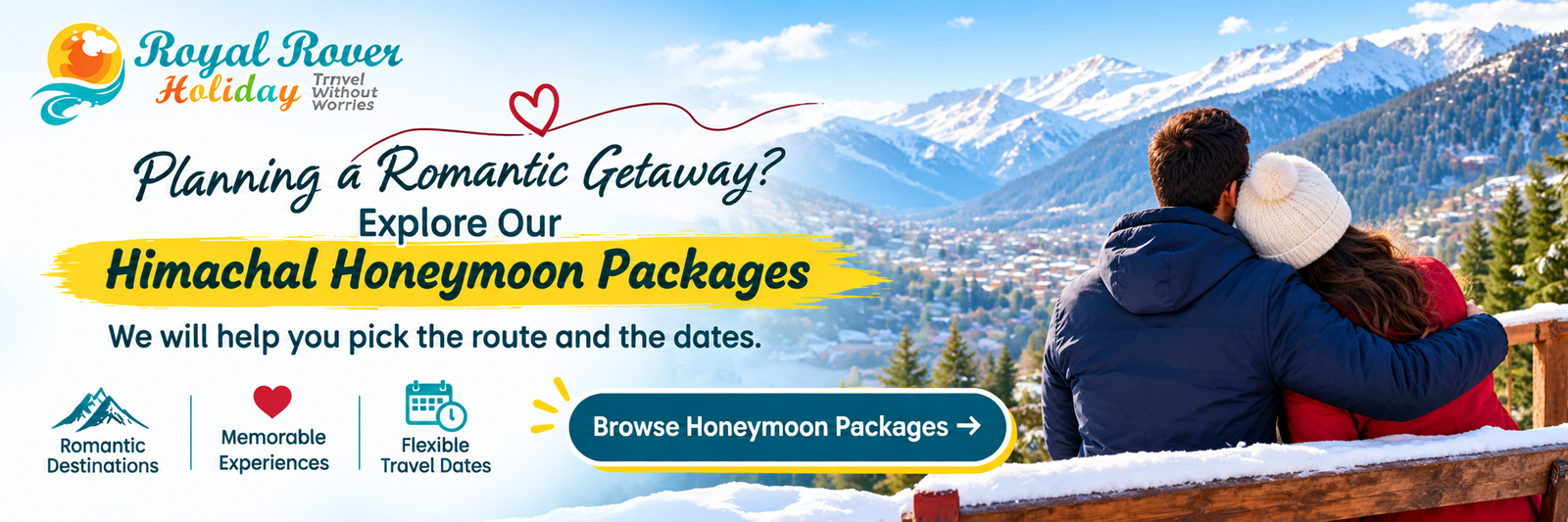 Romantic Himachal Honeymoon Escape